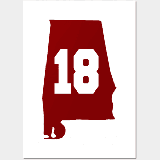 ALABAMA 18 Posters and Art